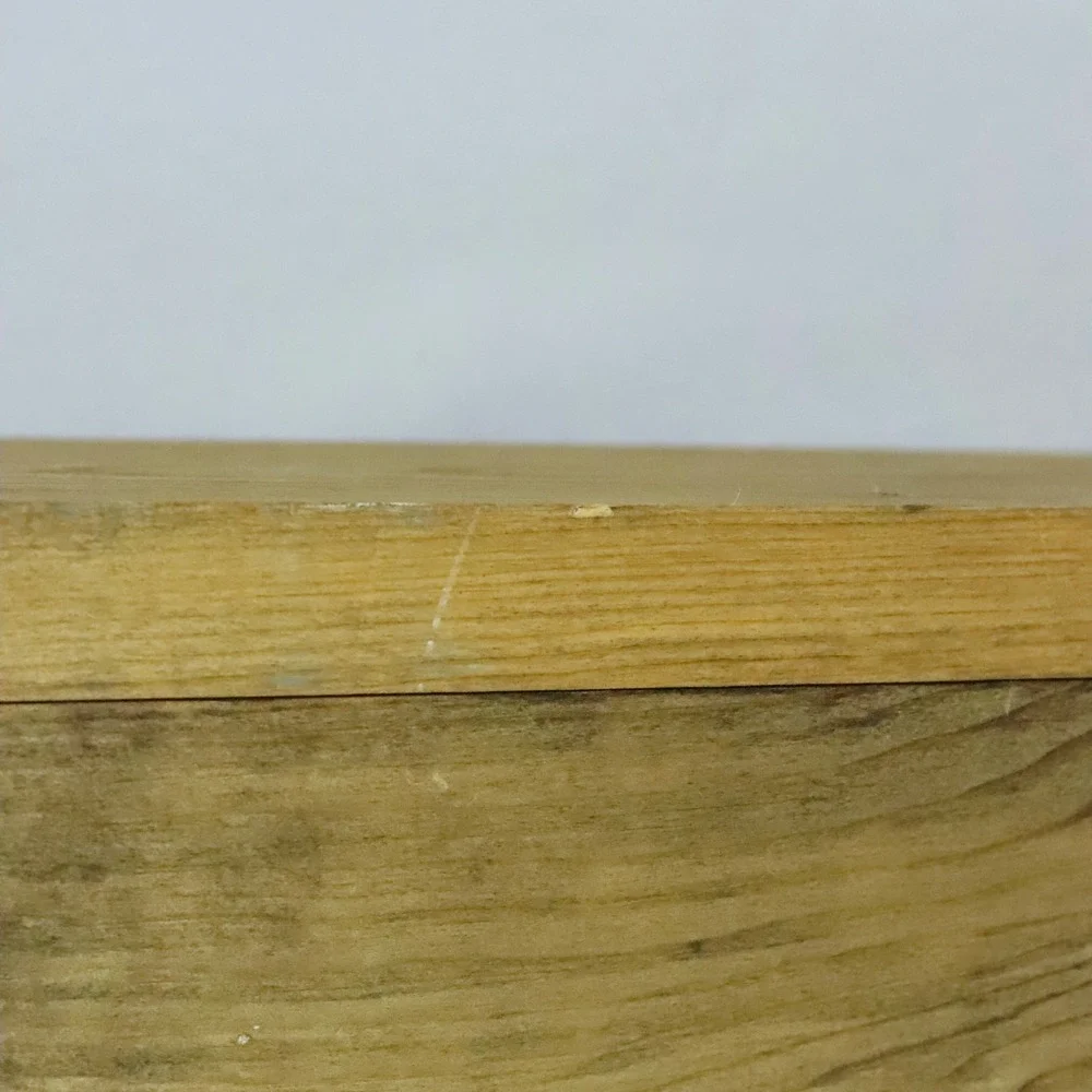 Wooden Cottagecore Shelf with Blue Bow 2 Pegs Country Farmhouse Decor